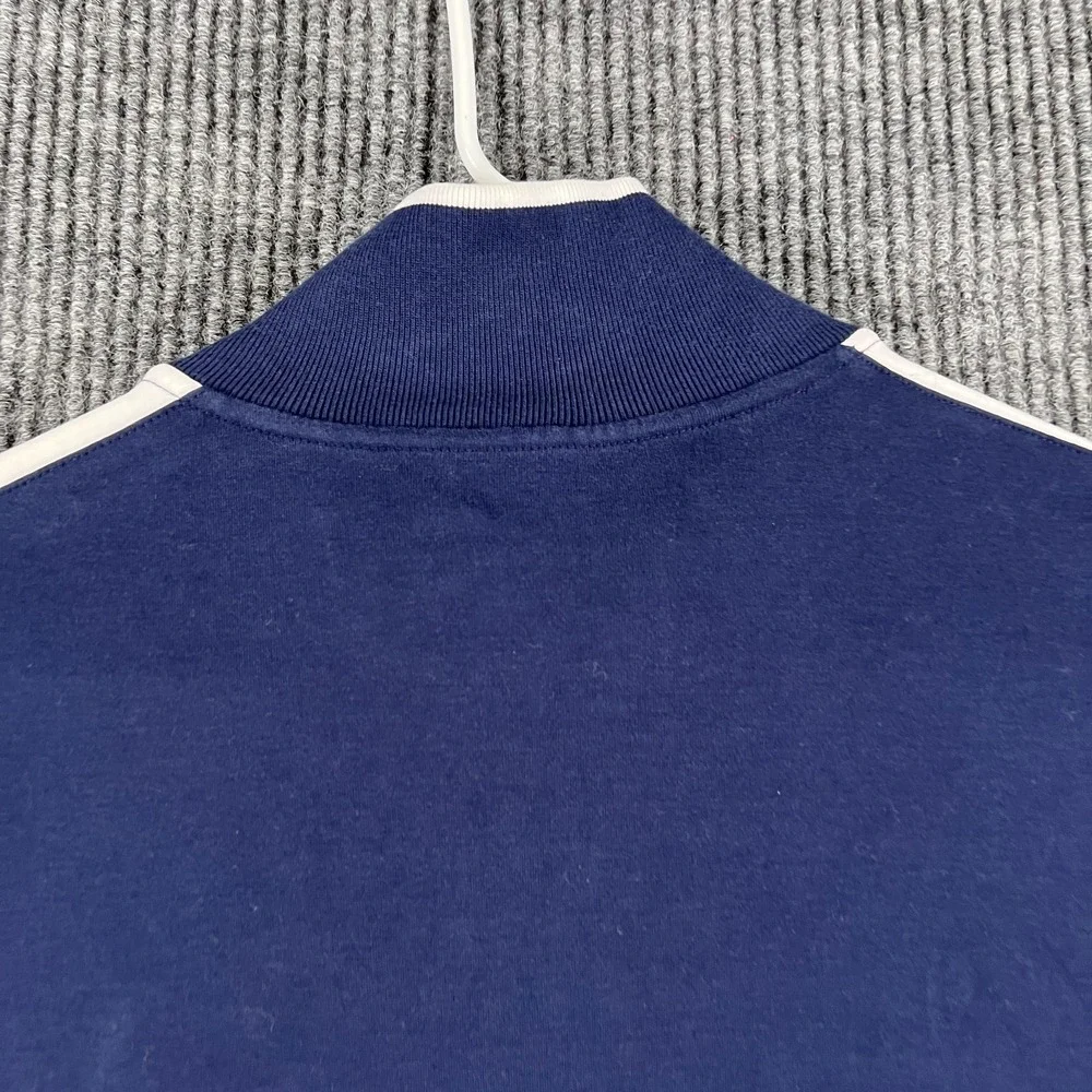 Polo Ralph Lauren Performance Jacket Sweatshirt Mens Large Blue Full Zip Mock